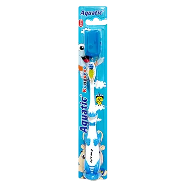 مسواک کودک عروسکی مدل کانگورو مدیوم کد 806 Aquatic آکواتیک